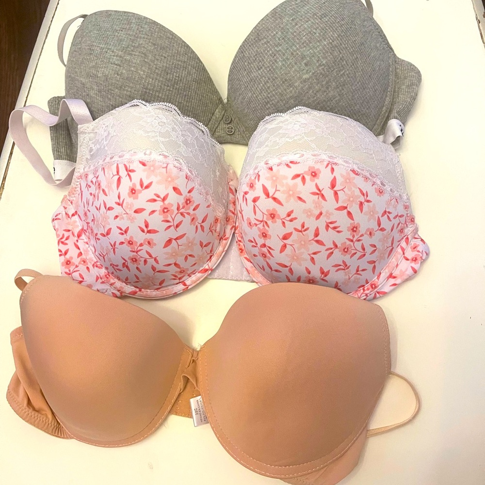38C bras bundle of three